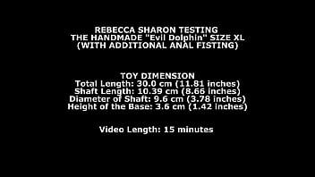 Rebecca Black Testing The Handmade Dolphin Size Xl (with Additional Anal Fisting) Twt176
