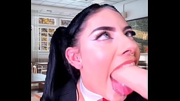 Cum, Latina, Sexy, Blowjob, Wet, Saliva, Nasty, Deep-throat, Beautiful, Drooling, Luci, Filthy, Face - Bukkake - 2025 - Hot - Experience - Video 1476871