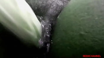 Girlfriend Pussy Being Fuck With A Dildo