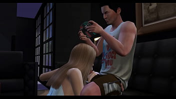 Sucking My Gamer Boyfriend' Dick While Playing - Steven Sex Scene Only