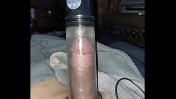 Julian Aleman Using A Penis Pump For The Very First Time