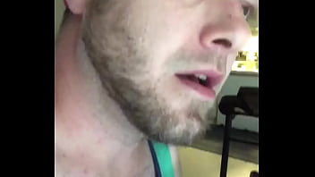 Jerking With Neighbors Right Outside The Door