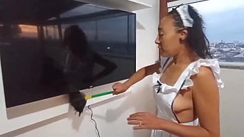 Empregadinha Do Youtube Levando Gozada Na Cara