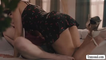 Cute Shemale Fucks Her Busty Bestfriend