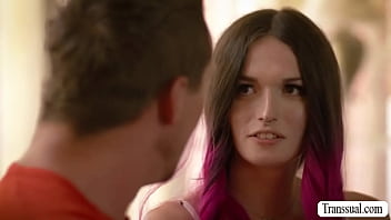 Slut Ts Natalie Stone Barebacked By Bf