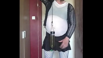Bisexual Crossdresser Still Waiting To Be Filled Up With Your Piss