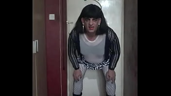 Sissy Crossdress Is Back Doing What You Like Him Doing The Most Of Swallowing His Own Piss