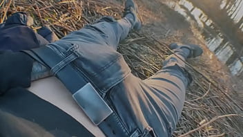 Excitement At Sunset