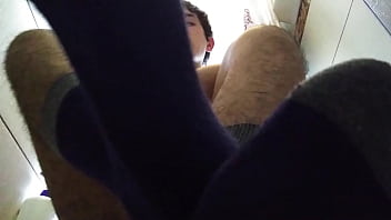 A Hot Time In The Bathroom (sweaty Socks And Feet)