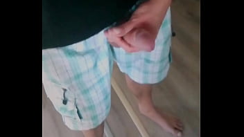 Jerking In Front Of Mirror