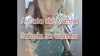 A Gata De Avental - Safada Na Cozinha (completo No Red)