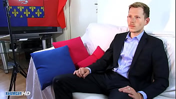 Handsome Innocent Banker Serviced In Spite Of Himself.