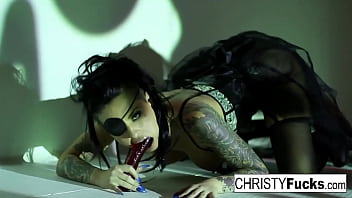 Hot Christy Mack The Pirate Plays With Her Amazing Ass And Tight Wet Pussy - pussy, boobs, pornstar, ass, brunette, tattoo, bigtits, masturbation, solo, puba, christy-mack - Video 1635503