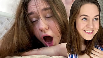 Hardcore Fuck With My Friend' Husband And Tasty Cumshot In The Mouth - Leria Glow