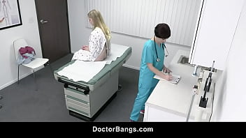 Cute Teen Getting Special Treatment From Perv Doctor And Nurse - Harlow West