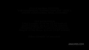 Stacy Bloom Testing The Handmade _inspection Kit_ Size L (with Additional Anal Fisting) Twt052 - anal, sexy, brunette, skinny, tattoo, fisting, lube, exotic, missionary, barefoot, brown-eyes, black - Video 2039038