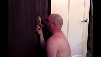 Blowing Uncut French Daddy At My Gloryhole