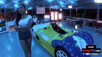 Swingerthai.com - Go Karting With Thai Teen Girlfriend And Dirty Big Cock Sex At Home Afterwards