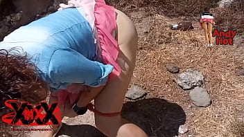 Sesión 2 La Puta De Andy Hot Orinando En La Calle