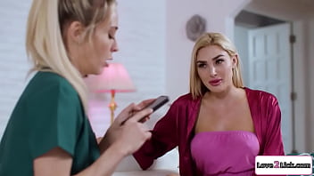 Love2lick.com - Busty Babe Fingers Petite Roommies Cunt