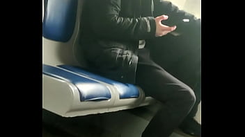 Suburban Train Public Jerkoff - outdoor, young, solo, public, gay, extreme, soloboy, gay-amateur, gay-masturbation - Video 1625867