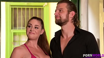 Big Breasted Cathy Heaven Sandwiched Deep In Mmf Hardcore Bang Gp1846