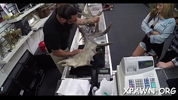 Lewd Blonde Floosy Enjoys That Yummy Love Stick