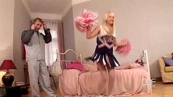 Amelie' Glorious Cheerleader Day!