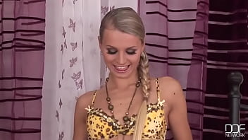 Playful Blonde Tigress!