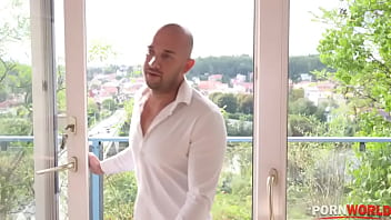 French Maid Deepthroats In Kitchen