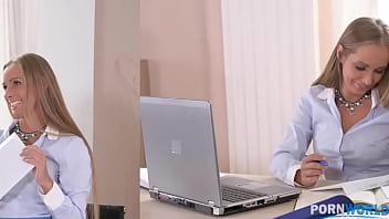 Horny Secretary Kinuski Can_t Wait To Ride His Rock-hard Dick At The Office Gp1005