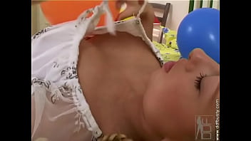 Busty Kate K Playing With Her Body