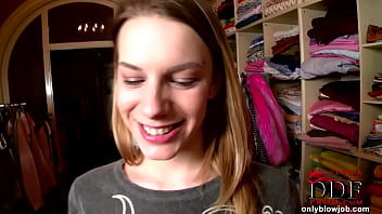 Blowjob In The Boutique!