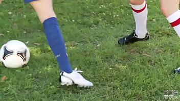 Soccer Kicks And Lesbian Licks!