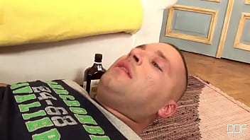 Blonde Babe Sucks A Hard Cock!