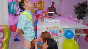 Her Wife Sucks My Cock While I Talk To Him - Mofos21