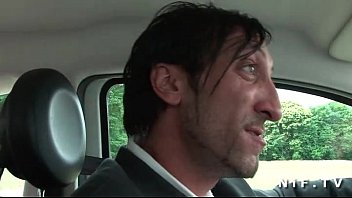 French Blonde Bourgeoise Fucks With The Taxidriver To Pay Her Ride