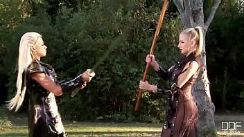 Samurai Gals On High Heels!