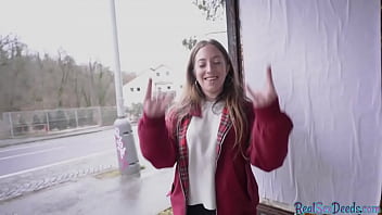 Public Pov Outdoor Sex Of Slutty Pantyhose Teen For Finances