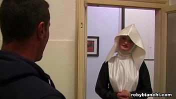 Young Nun Gives In To Temptation And Gets Fucked