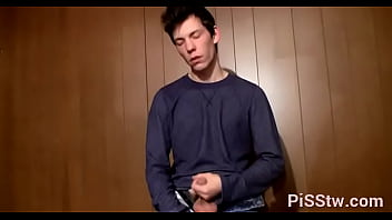 Twink Love In Pissy Scenario - anal, hardcore, blowjob, masturbation, solo, american, fetish, pissing, gay, short-hair - Video 1679683