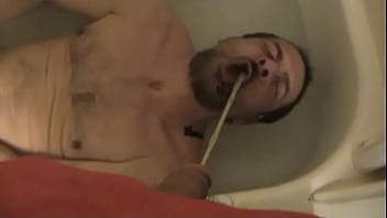 Chocolate Sqeeze In Homo Mouth