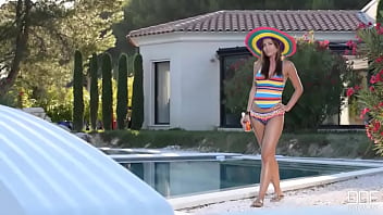 Bottle For Her Butthole