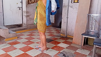 Indian Desi Hot Monika Bhabhi Changed Dress Hot Black Pent And Balck Shert