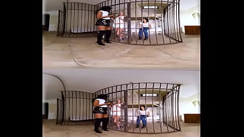 Confined _ Humiliated: Lesbian Prison Guard Penetrates Inmates