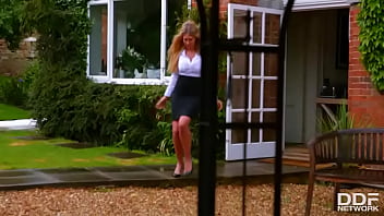 Brits Gone Wild: Gardener Fucks Busty Maid In Bedroom