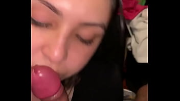Latina Sucks Cock - cum, licking, latina, hot, sexy, sucking, cock, blowjob, spit - Video 1684935