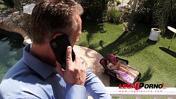 Muscular Stud Gets To Cram Insatiable Latina Maya Bijou' Pink By The Pool Gp692