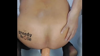 Tony Riding On Dildo