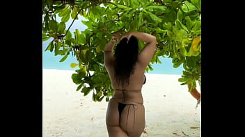 Naughty Olivia On Beach